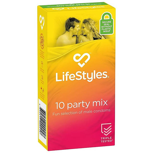 LifeStyles Party Mix Condoms 10s