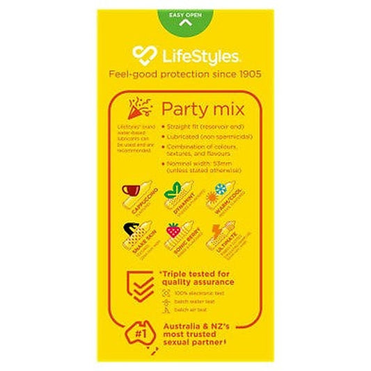 LifeStyles Party Mix Condoms 10s