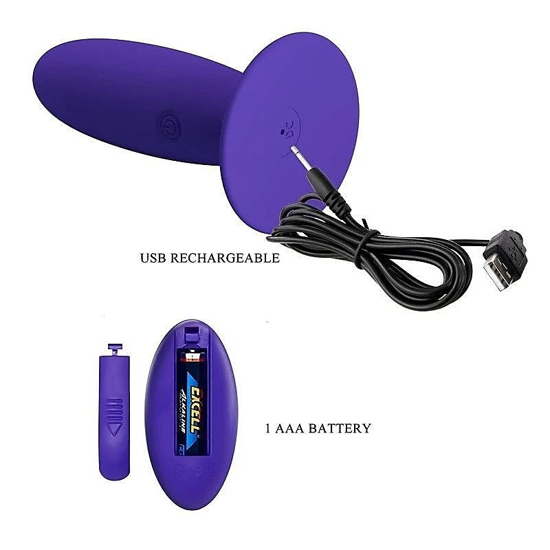 Pretty Love Remote Control Vibrating Butt Plug by Baile - Butt Plugs
