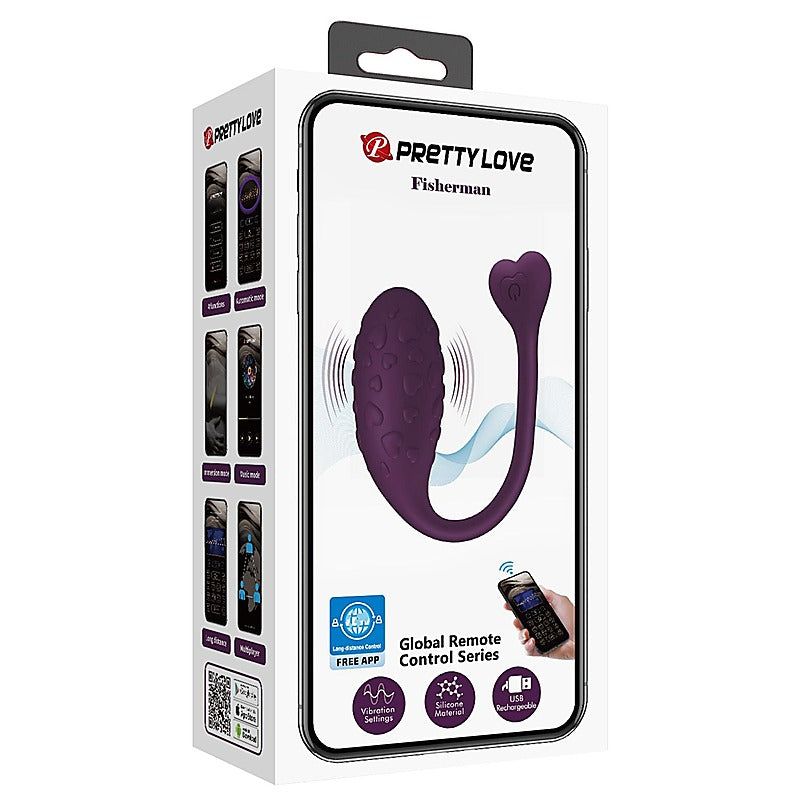 Pretty Love FISHERMAN Mobile App Control Vibrator by Baile - Love Eggs and Kegel Exercisers