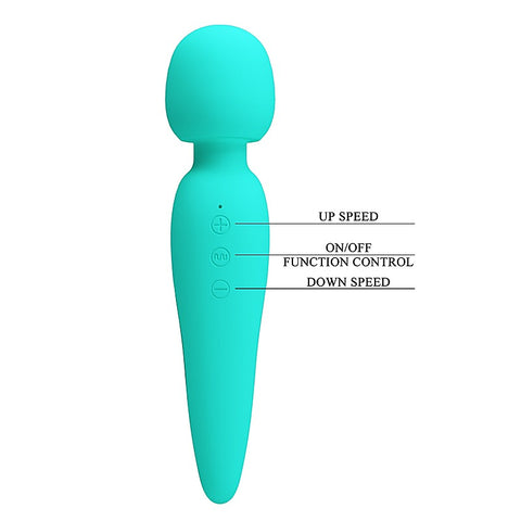 Pretty Love MEREDITH Silicone Body Wand Vibrator by Baile - Body Wands