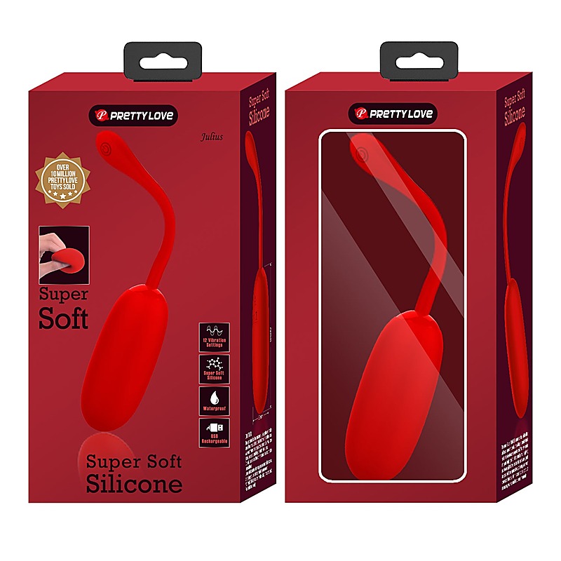 Baile Pretty Love JULIUS Silicone Bullet Massager - Love Eggs and Kegel Exercisers