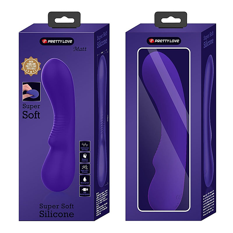 Pretty Love Matt 12 Functions G-Spot Vibrator by Baile - G-Spot Vibrators