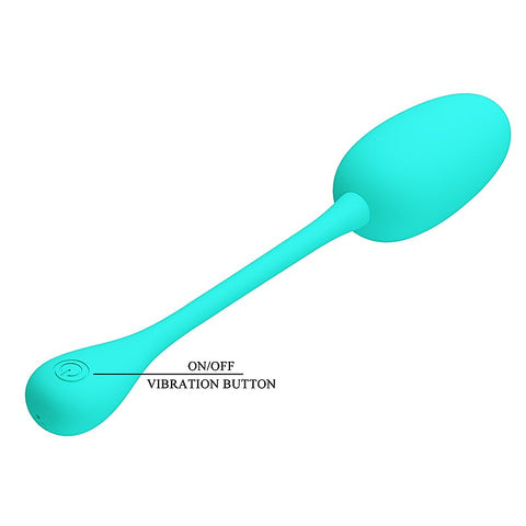 Baile Pretty Love KNUCKER Silicone Egg Vibrator - Love Eggs and Kegel Exercisers