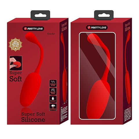 Baile Pretty Love KNUCKER Silicone Egg Vibrator - Love Eggs and Kegel Exercisers