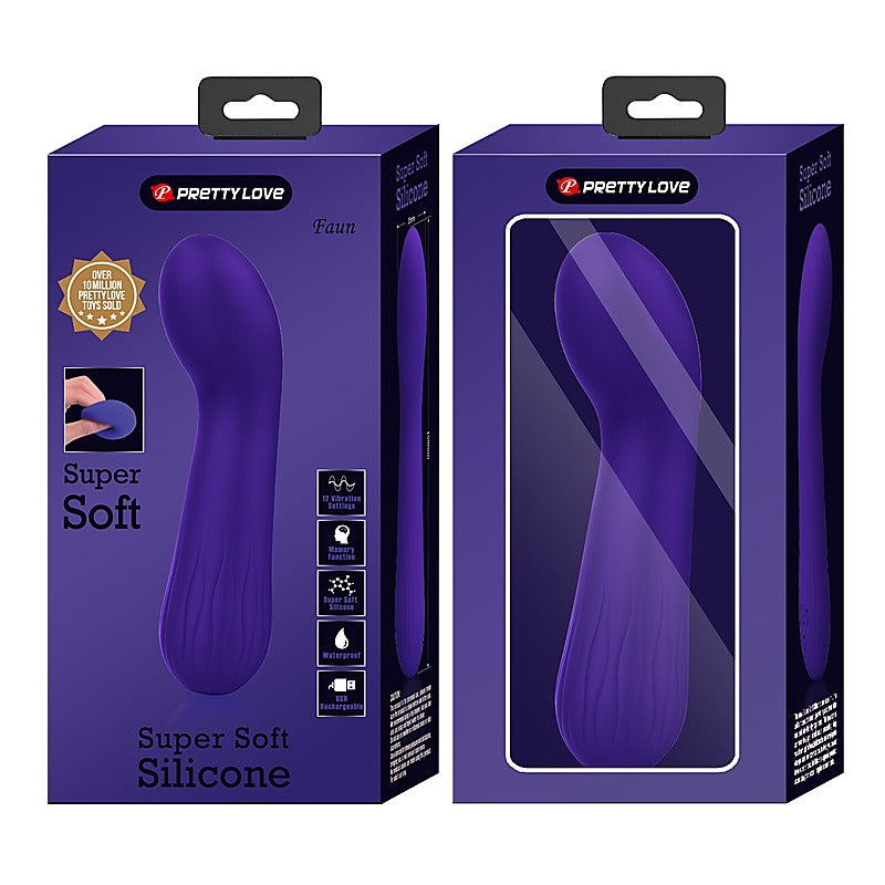 Pretty Love FAUN Silicone Flexible G-Spot Vibrator by Baile - G-Spot Vibrators