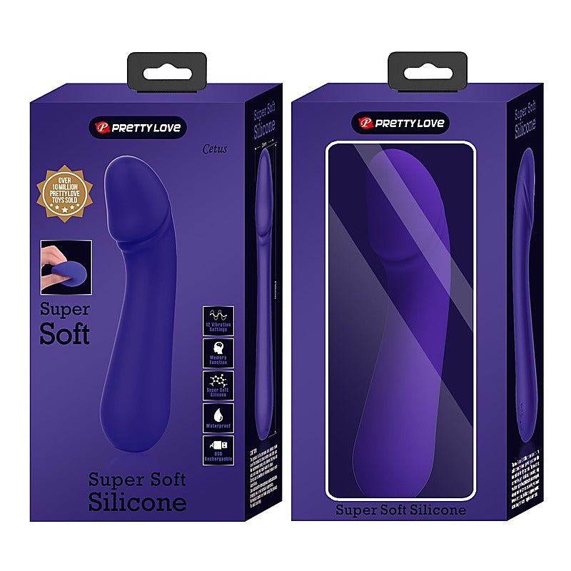 Pretty Love CETUS Realistic Flexible Vibrator by Baile - G-Spot Vibrators