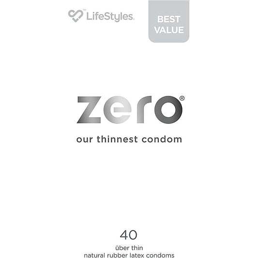 LifeStyles ZERO Condoms 40s