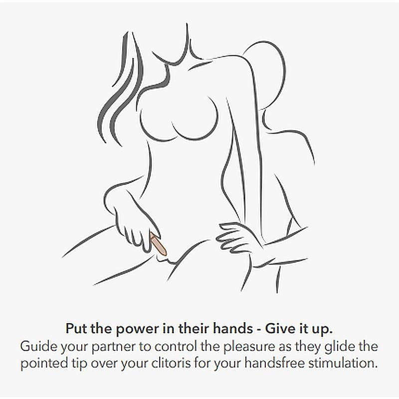 Golden Rose Rechargeable Bullet Vibrator by Rocks Off - Bullet Vibrators