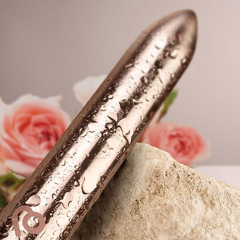 Golden Rose Rechargeable Bullet Vibrator by Rocks Off - Bullet Vibrators