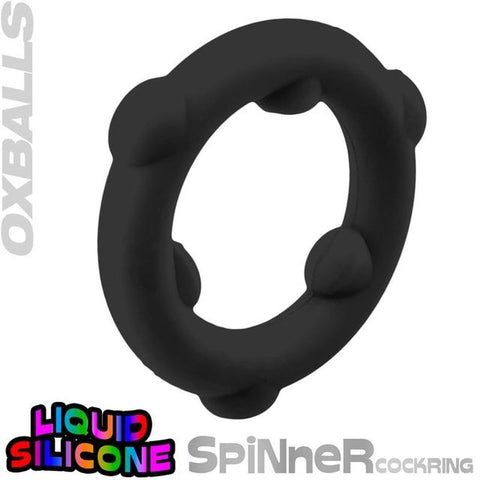 Spinner Silicone Ring by OxBalls - Stretchy Cock Rings