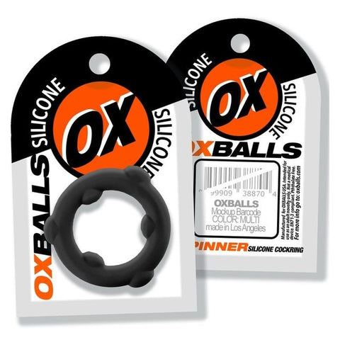 Spinner Silicone Ring by OxBalls - Stretchy Cock Rings