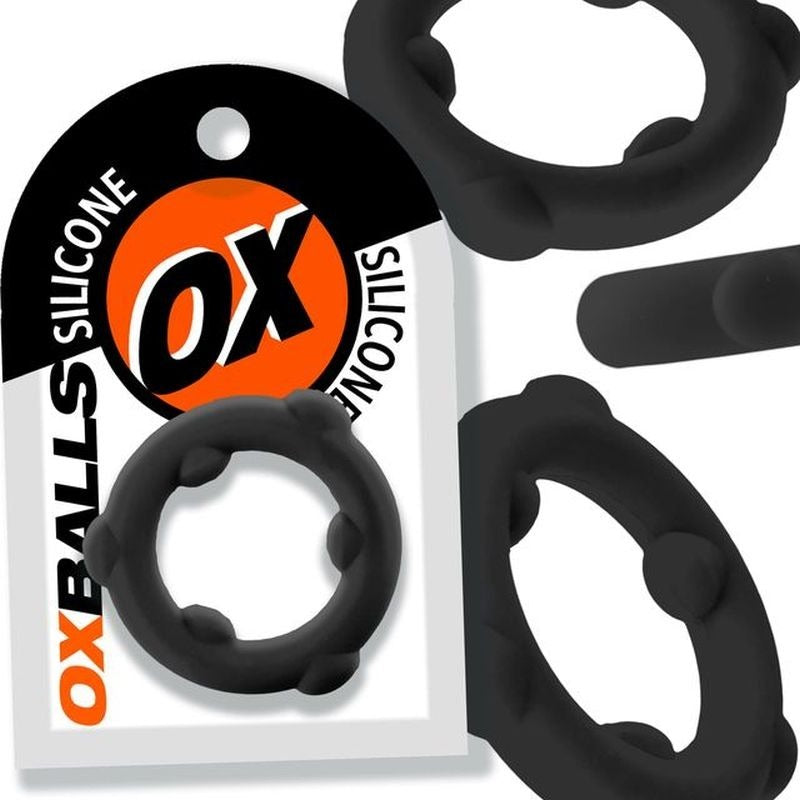 Spinner Silicone Ring by OxBalls - Stretchy Cock Rings