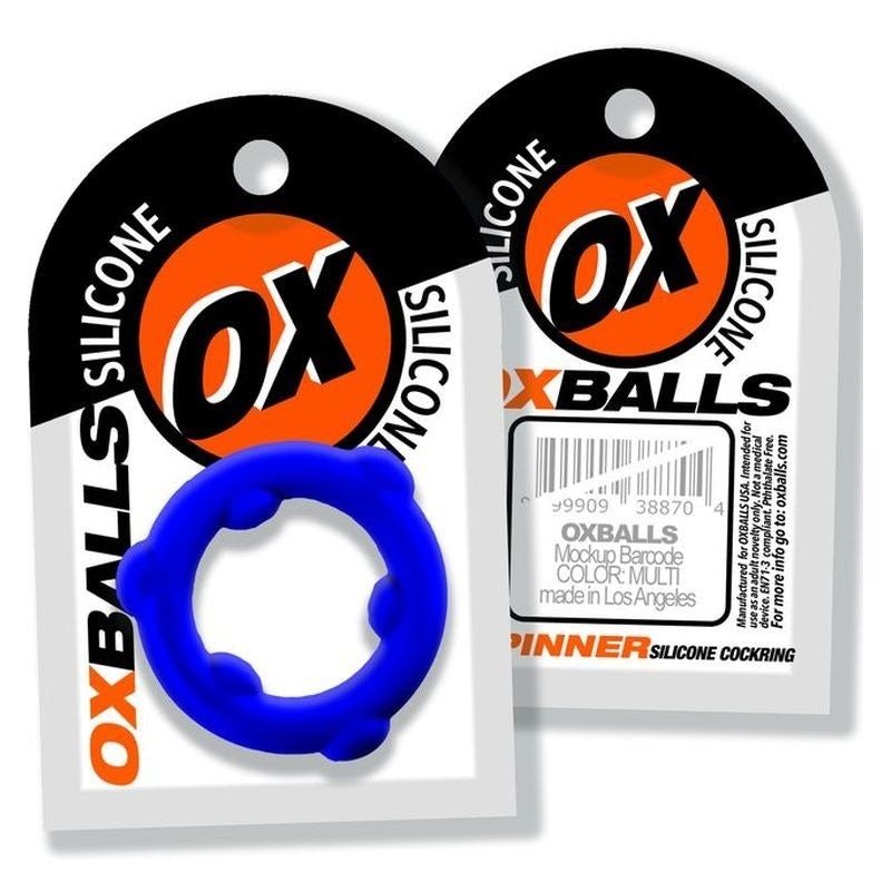Spinner Silicone Ring by OxBalls - Stretchy Cock Rings