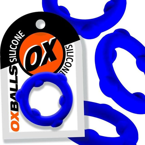 Spinner Silicone Ring by OxBalls - Stretchy Cock Rings