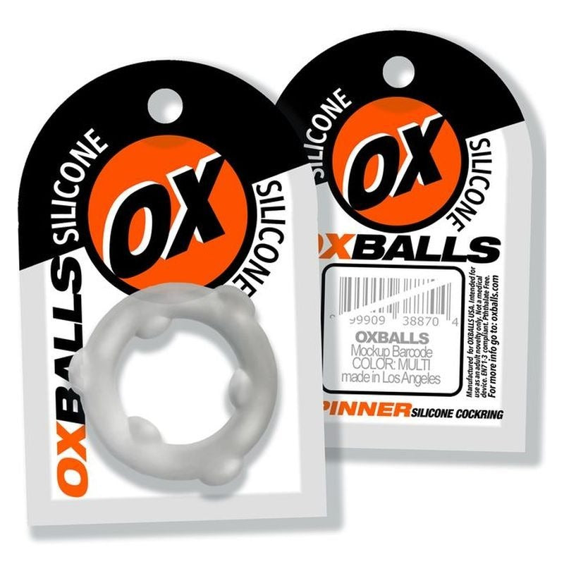 Spinner Silicone Ring by OxBalls - Stretchy Cock Rings