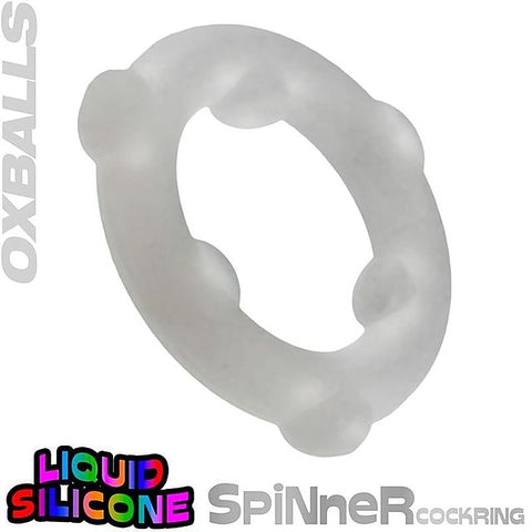 OxBalls Spinner Stretchy Silicone Cock Ring - Stretchy Cock Rings
