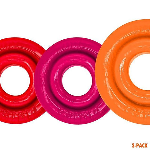 OxBalls RimRingz 3 Piece Multi Size Stretchy Cock Ring - Cock Ring Sets