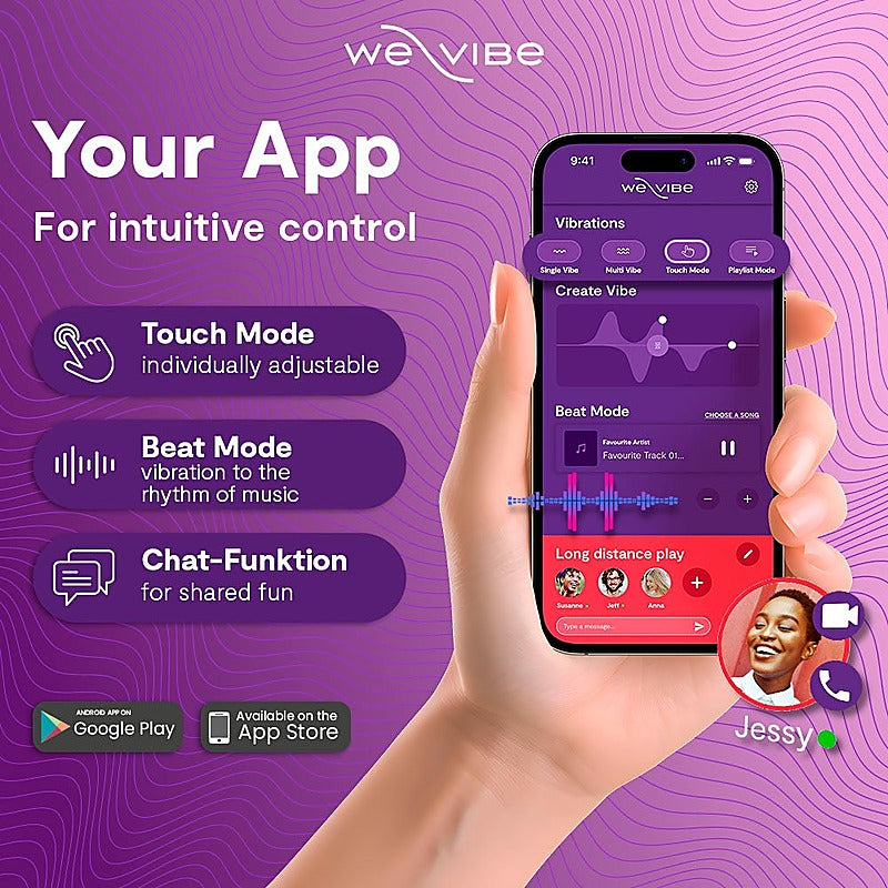 We-Vibe Chorus Remote Control Couples Vibrator - Sex Toys For Couples