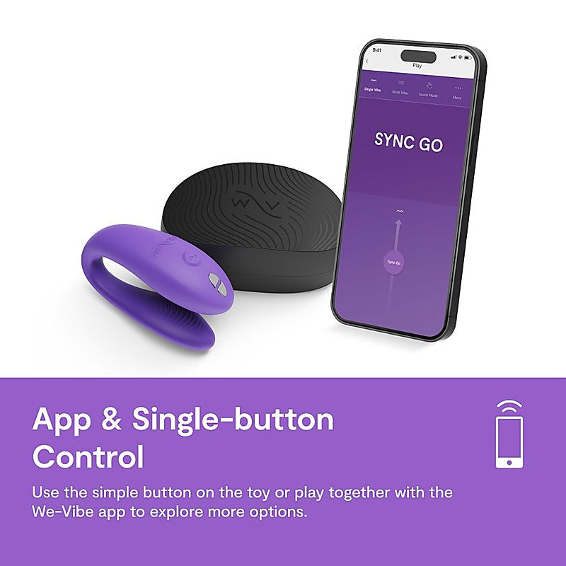 We-Vibe Sync Go Vibrating Adult Couples Massager - Sex Toys For Couples