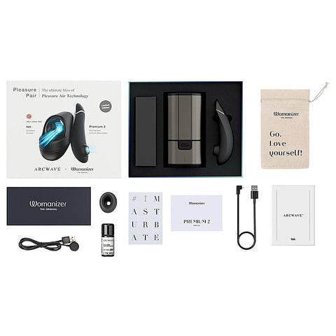 Pleasure Pair Arcwave Ion & Womanizer 2 - Masturbators and Strokers