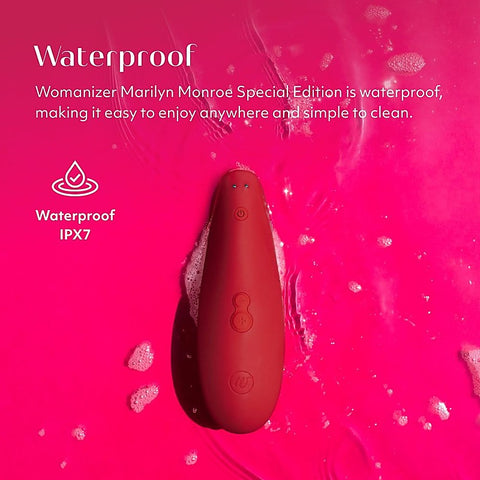 Womanizer Marilyn Monroe Classic 2 by Love Honey - Clit Ticklers and Pulsators
