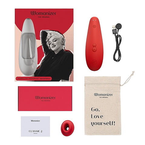 Womanizer Marilyn Monroe Classic 2 by Love Honey - Clit Ticklers and Pulsators