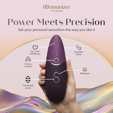 Womanizer Next 3D Pleasure Air Clitoral Stimulator - Clit Ticklers and Pulsators