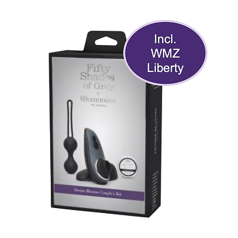 FSOG X Womanizer Liberty Desire Blooms Couple's Kit - Sex Kits