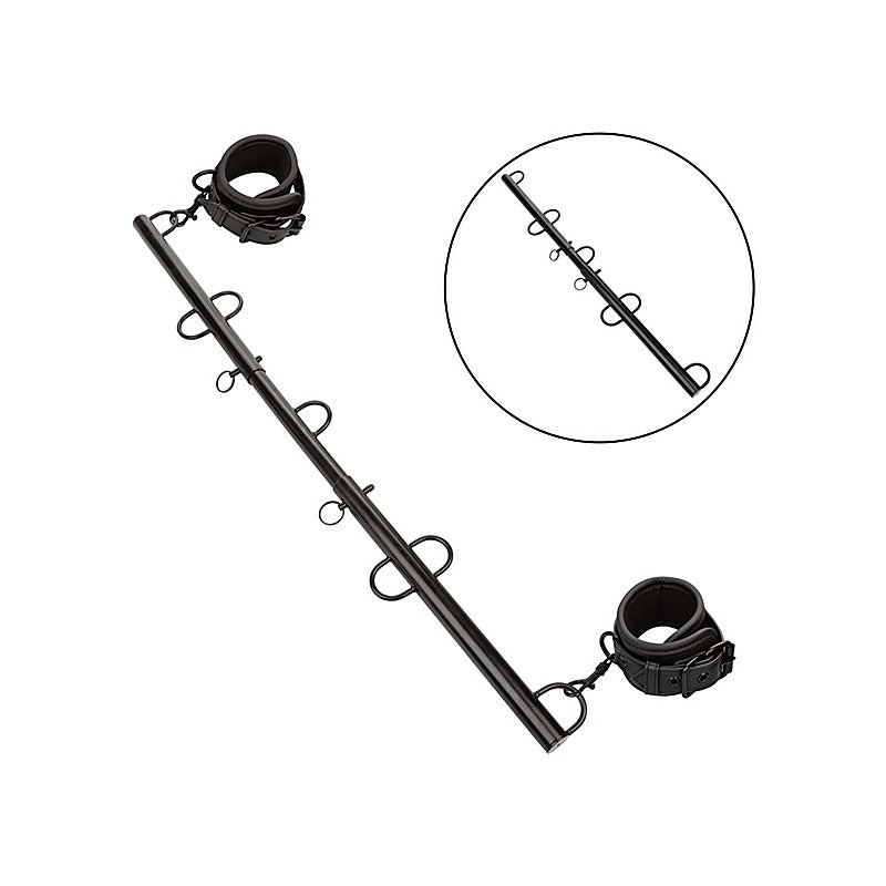Nocturnal Collection Spreader Bar with Cuffs - Spreaders and Hangers