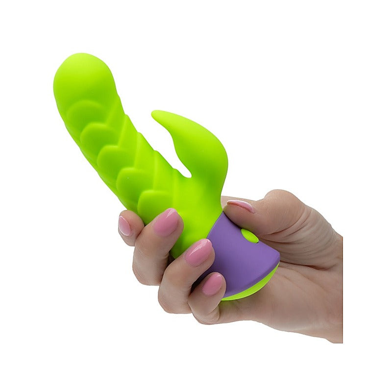 Rave Dragon G Rabbit Massager by California Exotics - Rabbit Vibrators