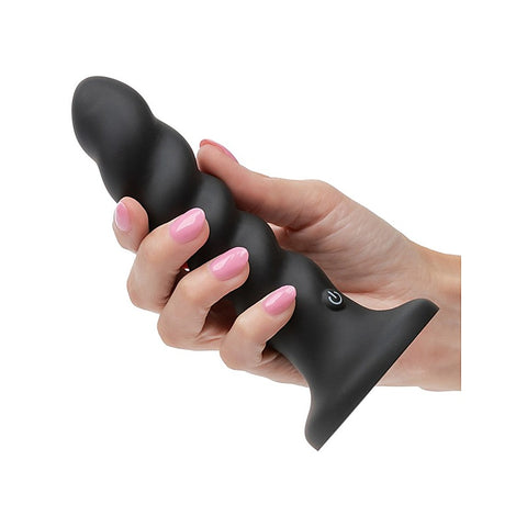 Onyxxx Rechargeable Rippled Anal Probe by California Exotics - Butt Plugs