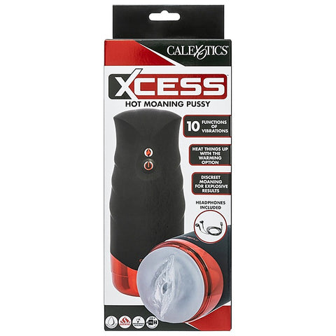 Xcess Hot Moaning Pussy Masturbator by California Exotics - Masturbators and Strokers