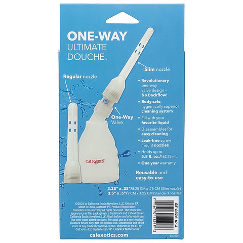 One-Way Ultimate Anal Douche by California Exotics - Enemas and Douches