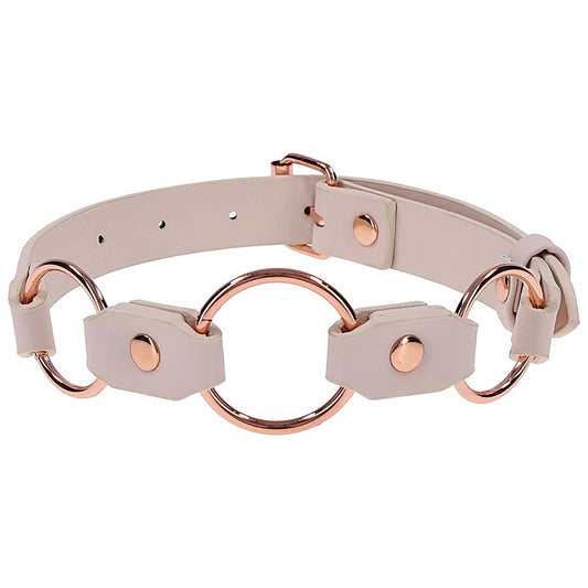 Sex and Mischief Peaches n CreaMe Ring Day BDSM Collar - Collars and Leads