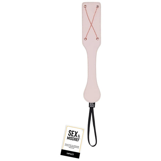 Sex and Mischief Peaches n CreaMe Chain Impressions Paddle - Paddles And Slappers