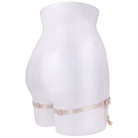 Peaches 'n CreaMe Pearl Garters by Sportsheets - Cuffs And Restraints