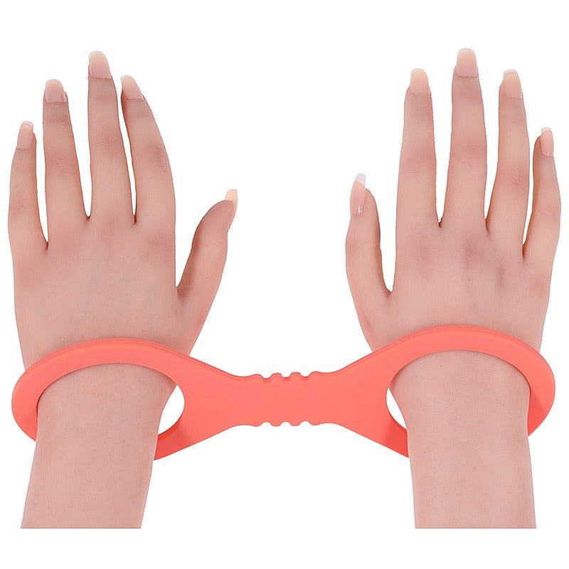 Peaches 'n CreaMe Silicone Cuffs by Sportsheets - Cuffs And Restraints