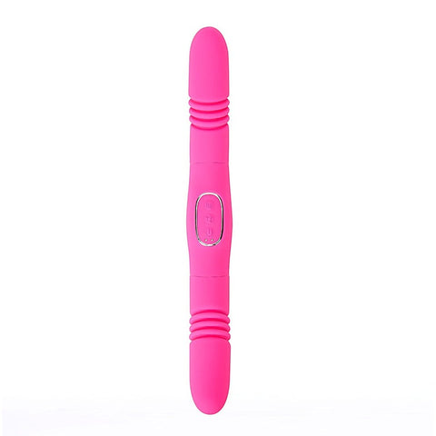 Maia ZENA USB Rechargeable Double-Ended Thrusting Vibrator - Double Ender