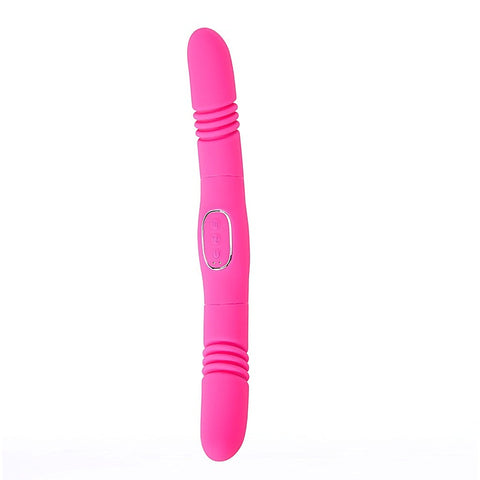 Maia ZENA USB Rechargeable Double-Ended Thrusting Vibrator - Double Ender