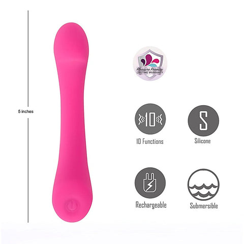 KENNA USB Rechargeable G-Spot Vibrator by Maia Toys - G-Spot Vibrators