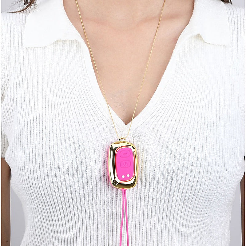 Maia MOLLI Rechargeable Vibrating Nipple Clamps & Necklace - Nipple and Clit Clamps