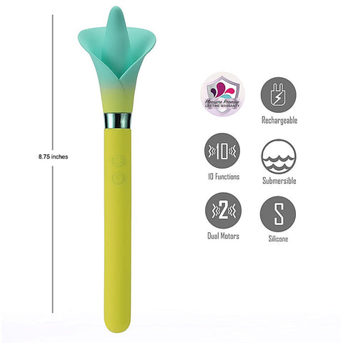 Maia VALA USB Rechargeable Flower Vibrator - Personal Massagers