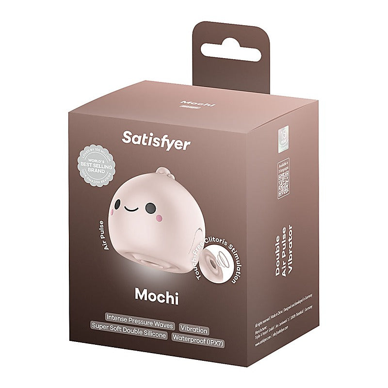 Mochi USB Rechargeable Air Pulse Clit Stimulator - Clit Ticklers and Pulsators