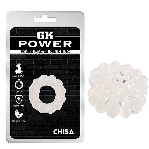 Power Master Mens Stretchy Cock Ring by Chisa - Stretchy Cock Rings