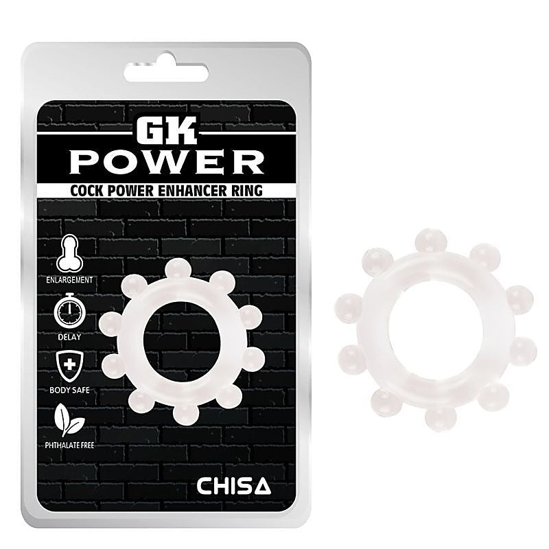 Power Enhancer Male Pleasure Cock Ring by Chisa - Stretchy Cock Rings