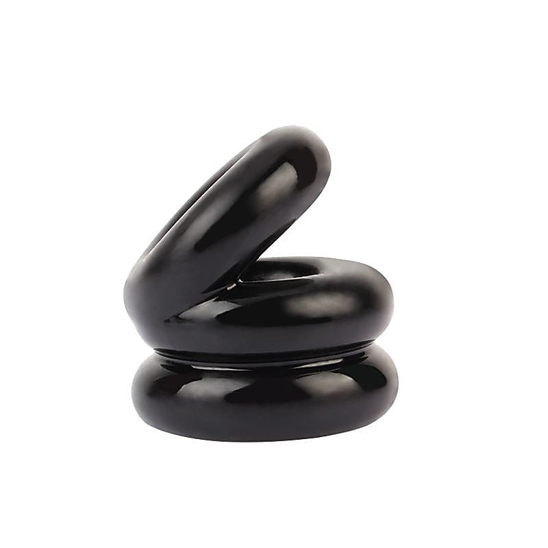 Stacked Dual Pleasure Male Pleasure Cock Ring by Chisa - Stretchy Cock Rings