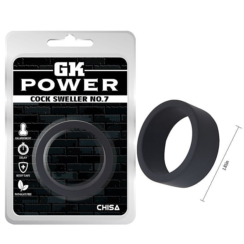 Cock Sweller Silicone Ball and Cock Ring by Chisa - Stretchy Cock Rings