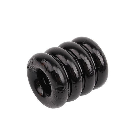 Quadplay Male Pleasure Ball and Cock Ring by Chisa - Stretchy Cock Rings