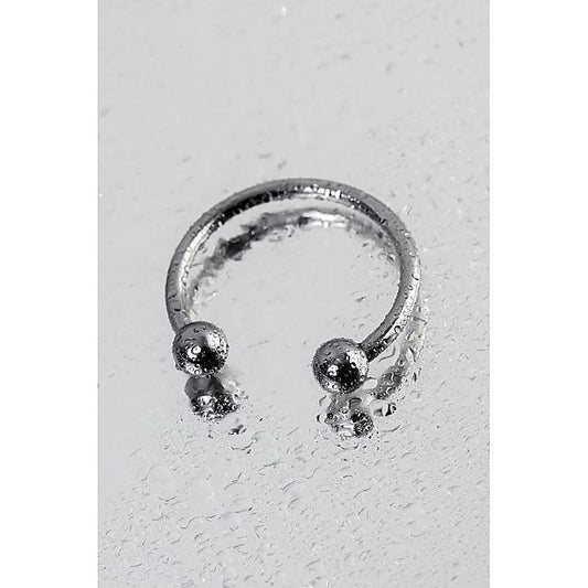 Metal 30mm Penis Erection Enhancer Cock Ring by ToyFa - Steel Cock Rings